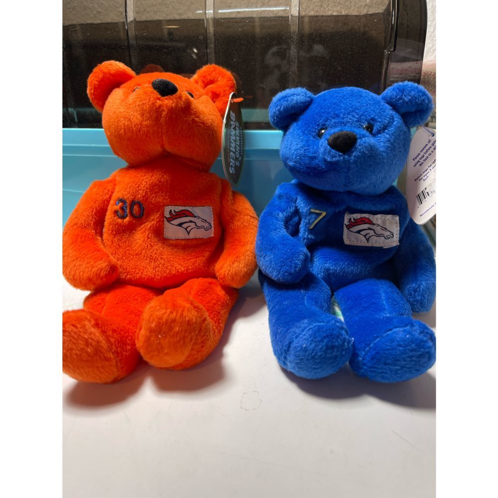 Salvino’s Bammers Broncos Bears Orange and Blue Davis 30 and Elway 7